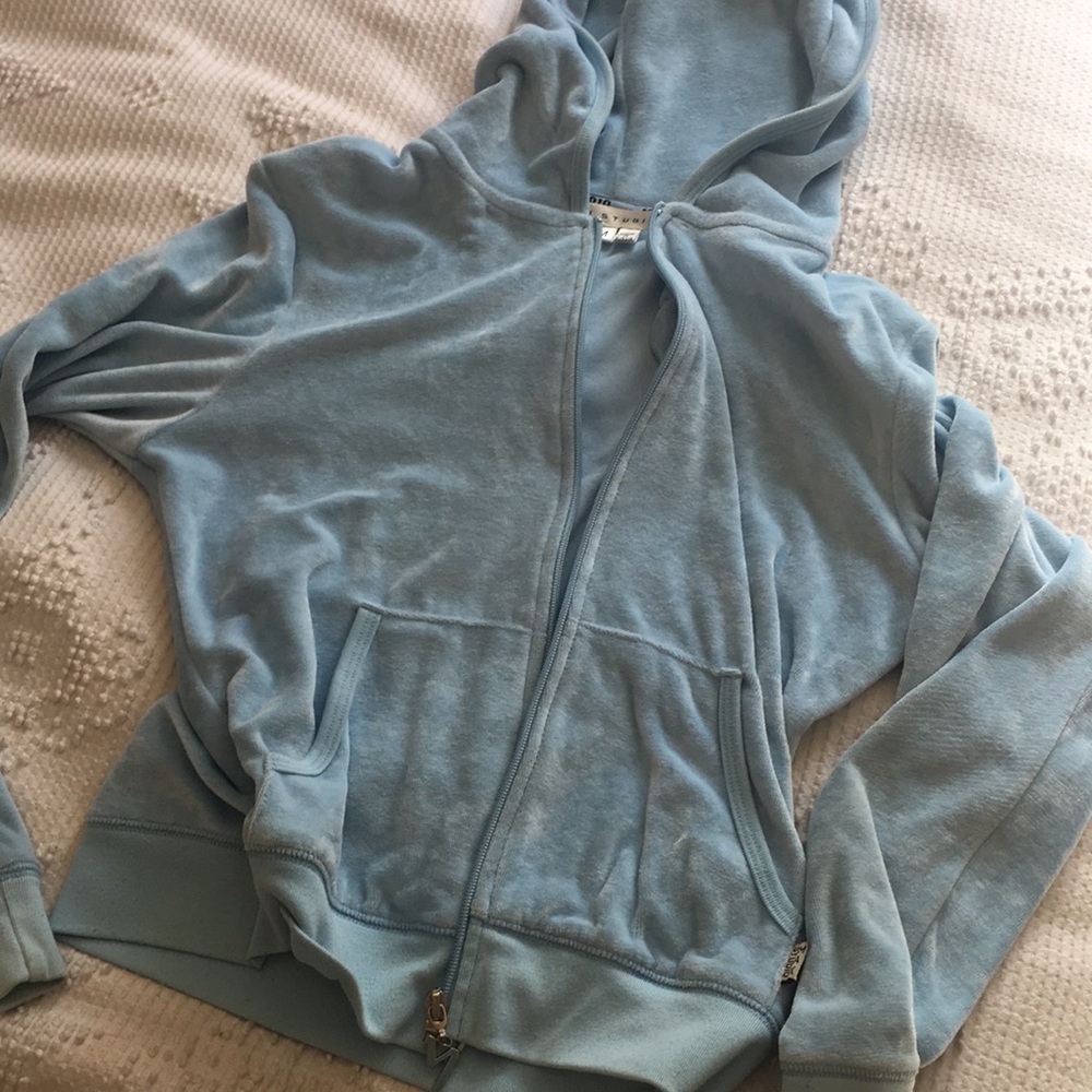 Off Brand Juicy Couture Zip Up Hoddie